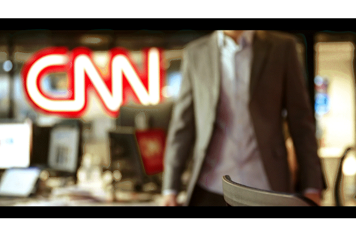 Cena do trabalho CNN Brasil - Prêmio Caboré